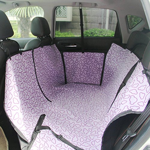 K-Bright 130*150*55cm(L*W*H) Kofferraumschutz Hunde, Praktische Auto Hundedecke, Autoschondecke mit Seitenschutz, Wasserfestes, Hochwertiges Material Schützt Ihre Autositze vor Schmutz und Tierhaaren Lila von K-Bright