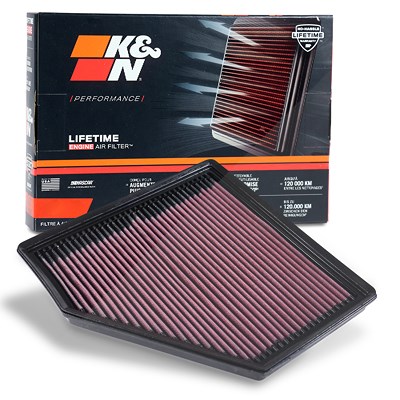 K&n Filters Sportluftfilter [Hersteller-Nr. 33-3051] für BMW von K&N Filters
