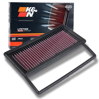 K&n Filters Sportluftfilter [Hersteller-Nr. 33-3014] für Abarth, Fiat, Opel von K&N Filters