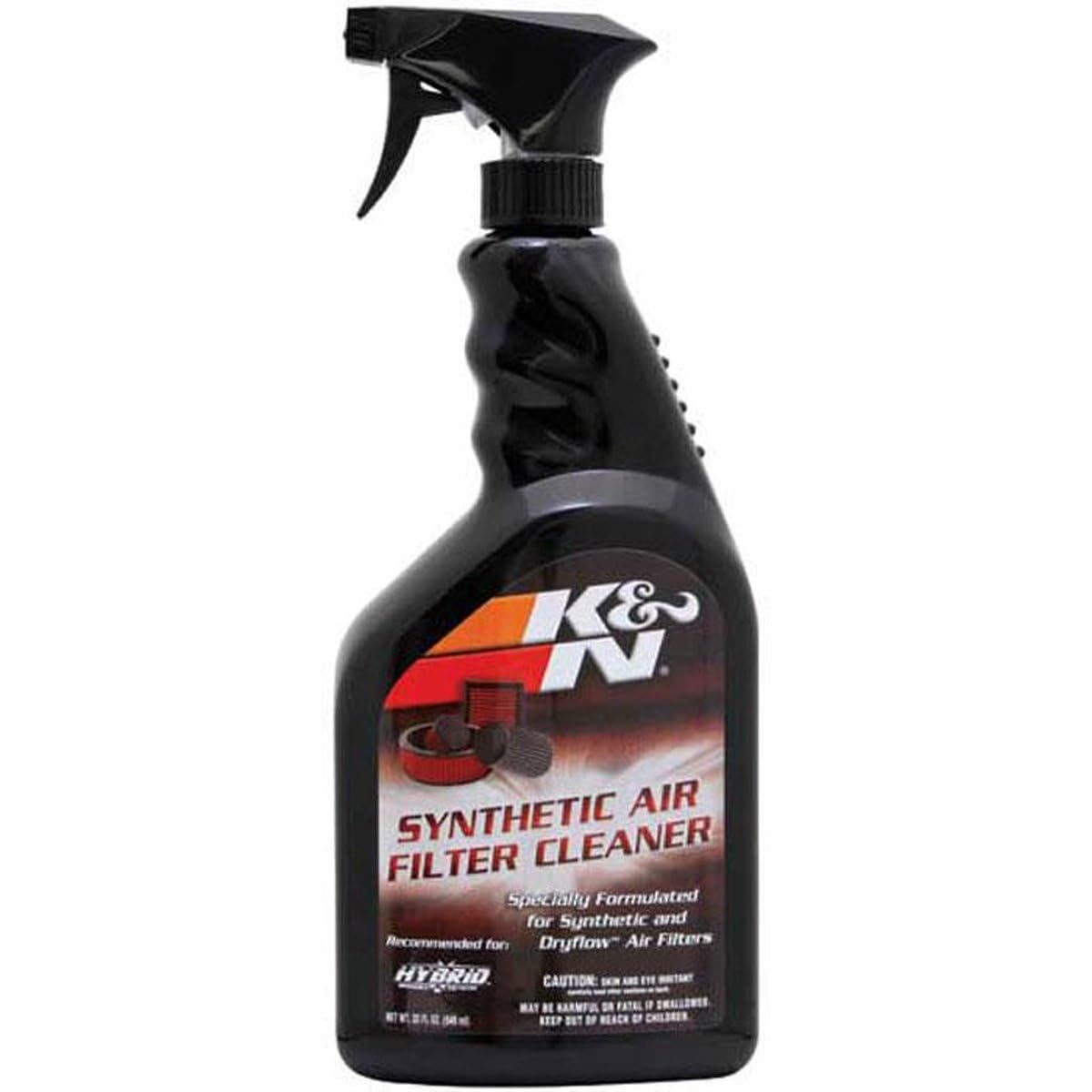 K&N 99-0624 KFZ und Motorrad Filterreinigungsspray, synthetisch, Schwarz, 946 ml von K&N
