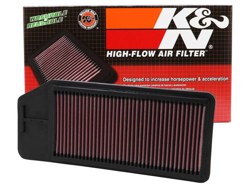 K&N 33-2276 Motorluftfilter: Hochleistung, Prämie, Abwaschbar, Ersatzfilter,Erhöhte Leistung, 2003-2008 (TSX, Accord, Accord VIII, F6) von K&N