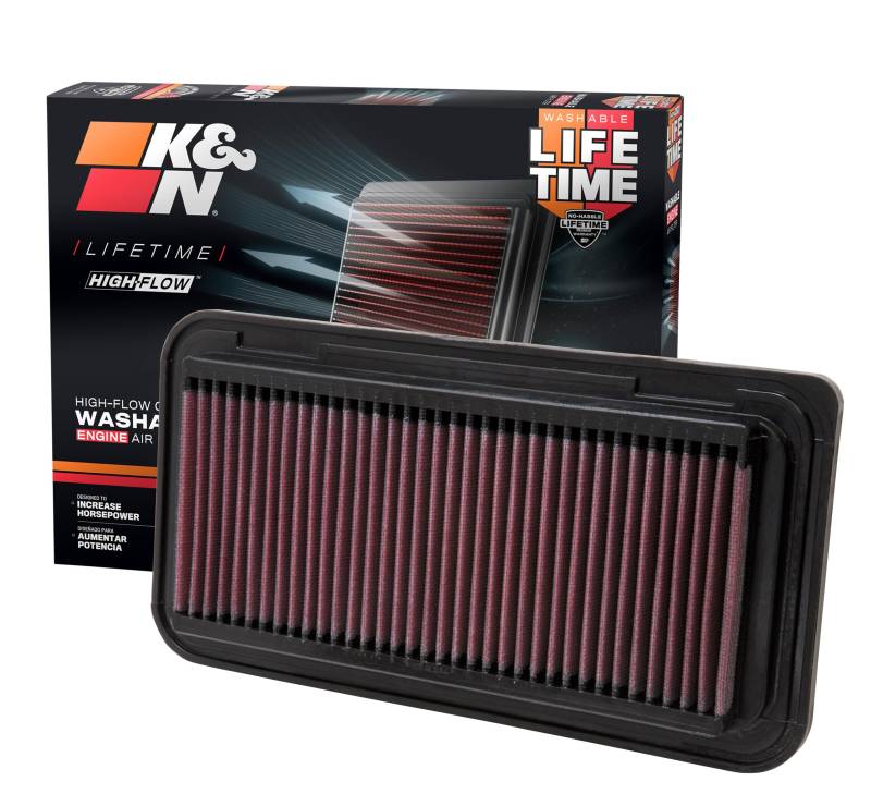 K&N 33-2300 Motorluftfilter: Hochleistung, Prämie, Abwaschbar, Ersatzfilter,Erhöhte Leistung, 2005-2019 (86, Gt 86, BRZ, FR-S) von K&N