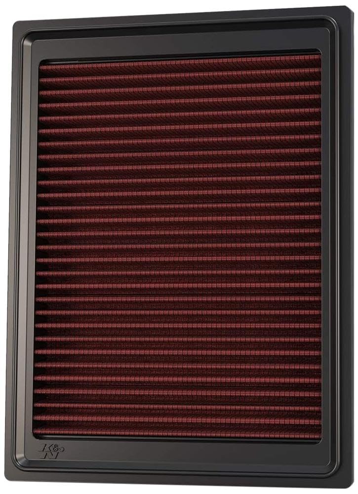 K&N 33-2305 Motorluftfilter: Hochleistung, Prämie, Abwaschbar, Ersatzfilter,Erhöhte Leistung, 2005-2019 (Corvette, Berlingo, C3 Aircross, C4 Cactus, other select models) von K&N