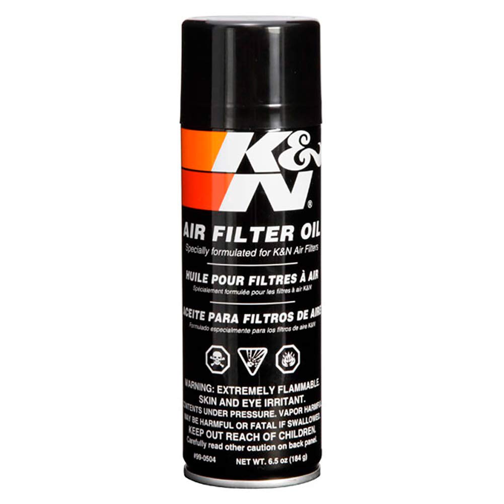 K&N 99-0506EU KFZ und Motorrad Air Filter Oil - 7.18 fl oz/204 ml Aerosol - Non-US von K&N
