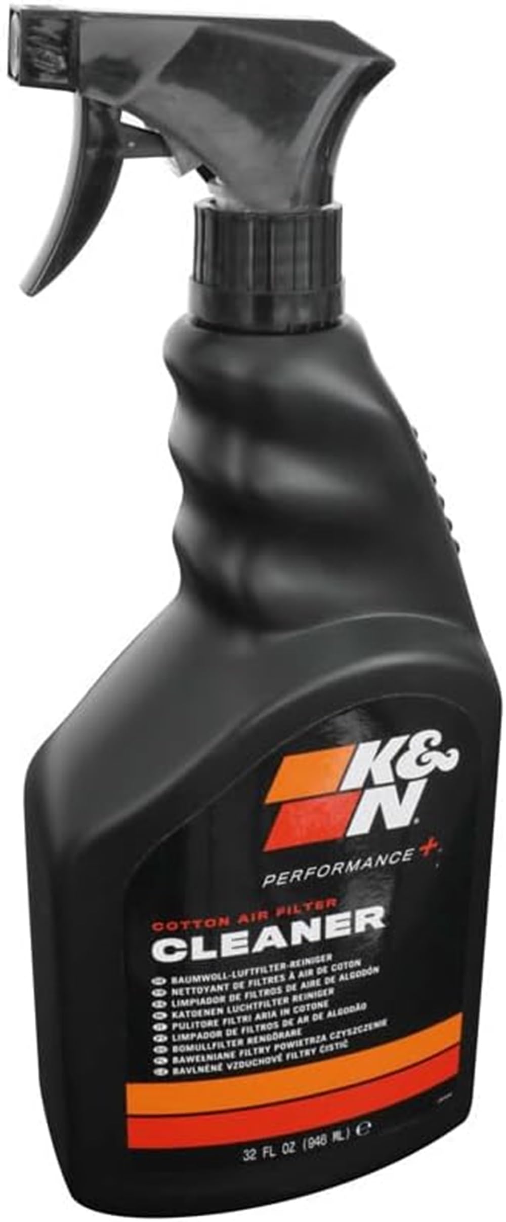 K&N 99-0621EU KFZ und Motorrad Power Kleen Filterreiniger - 946 ml Sprühflasche, Schwarz von K&N