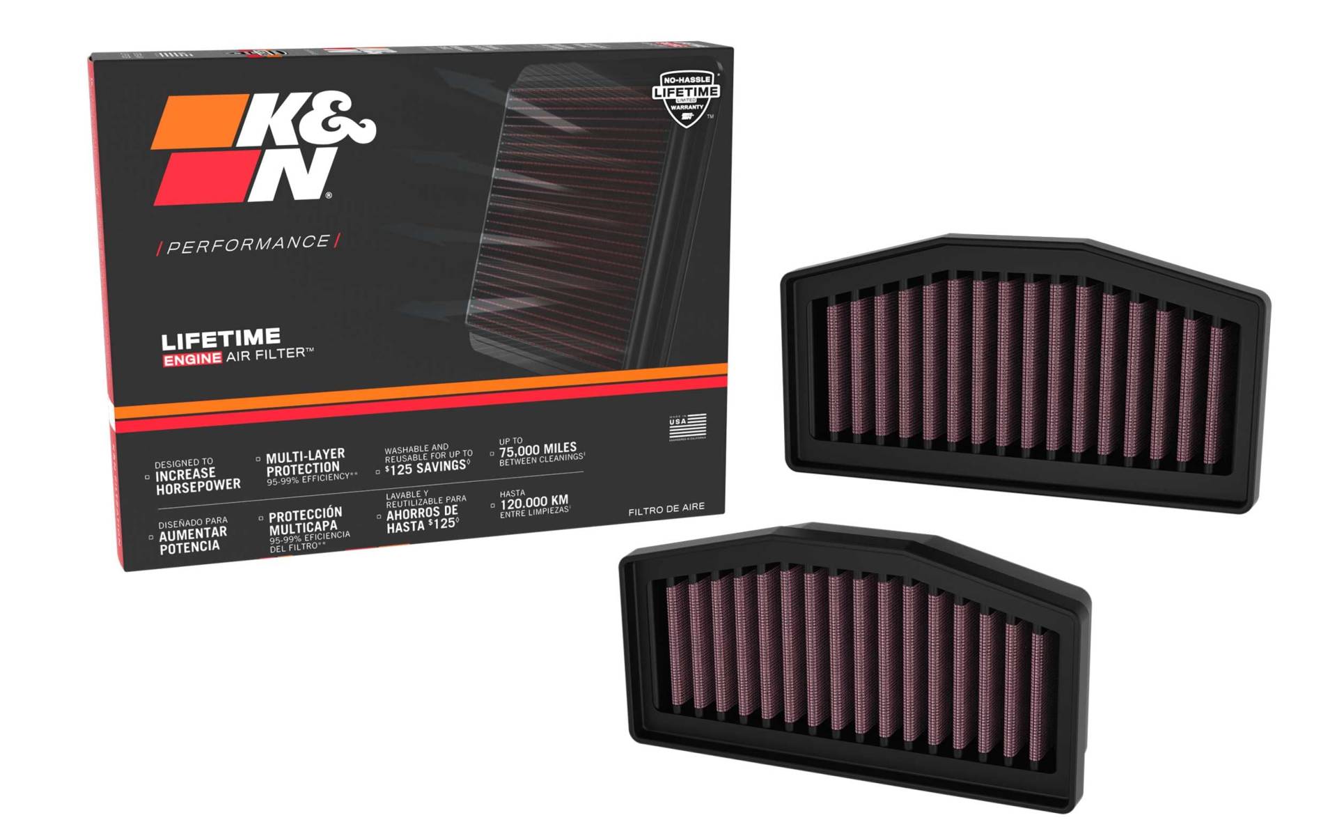 K&N BM-1324 Motorluftfilter: Hochleistung, Abwaschbar, Ersatzfilter, Erhöhte Leistung, Lebenslange Garantie K&N BM-1324 Motorluftfilter: Hochleistung, Abwaschbar, Ersatzfilter, Erhöhte Leistung, Lebenslange Garantie von K&N