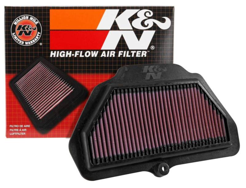 K&N Motorluftfilter: Hochleistungs-, Premium-, Powersports-Luftfilter: Passend für Kawasaki 2016–2019 (ZX1000 Ninja ZX-10R, Ninja, ZX-10R ABS, ZX-10R ABS KRT Edition und andere Modelle) KA-1016 von K&N