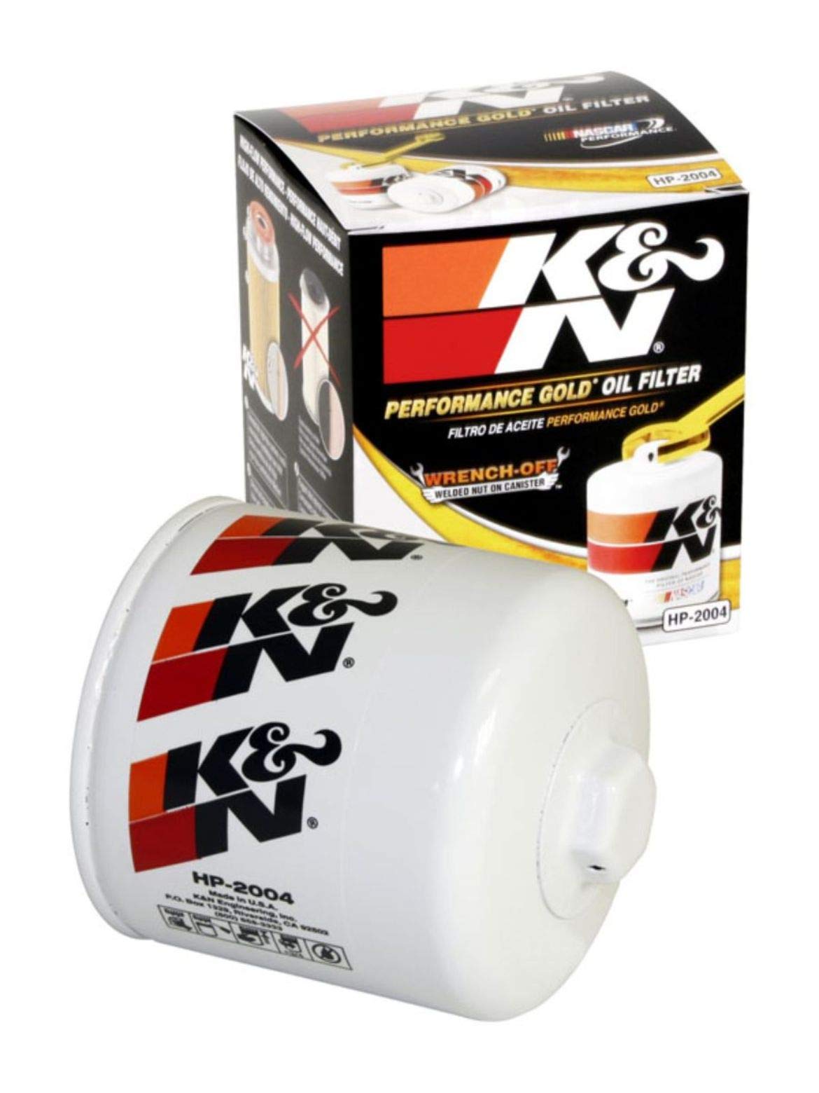 K&N Ölfilter - Patrone 93x102mm kompatibel mit Western Star, Freightliner, Nissan, Dodge, Chrysler, Jeep, Land Rover, Ford, Volvo (HP-2004), Weiß K&N Ölfilter - Patrone 93x102mm kompatibel mit Western Star, Freightliner, Nissan, Dodge, Chrysler, Jeep, Land Rover, Ford, Volvo (HP-2004), Weiß von K&N