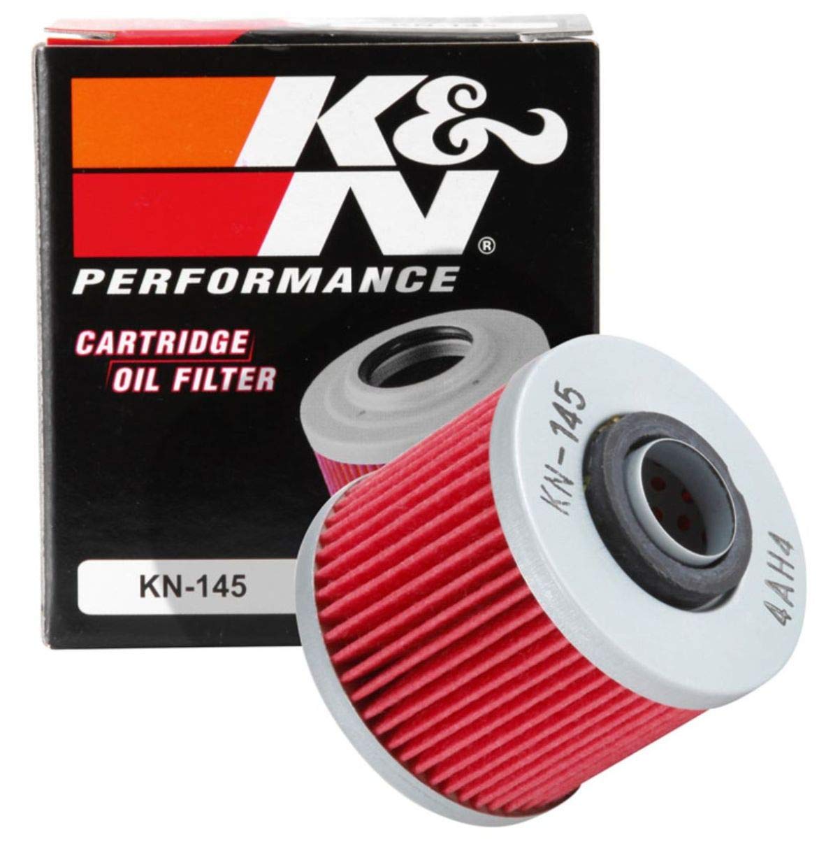 K&N Ölfilter für Motorräder: Entwickelt für die Verwendung mit synthetischen oder konventionellen Ölen. Für ausgewählte Yamaha Motorräder, KN-145 von K&N