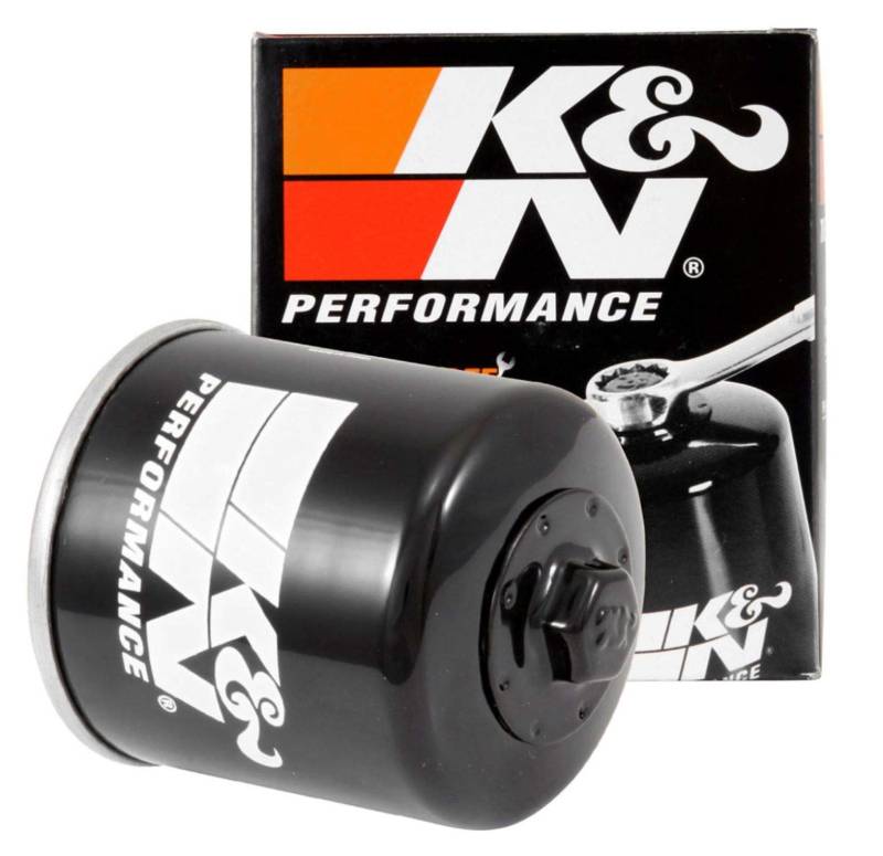 K&N Ölfilter für Motorräder: Entwickelt für die Verwendung mit synthetischen oder konventionellen Ölen. kompatibel mit Ducati, Bimota Motorräder KN-153 (Patrone 78 x 85mm) von K&N