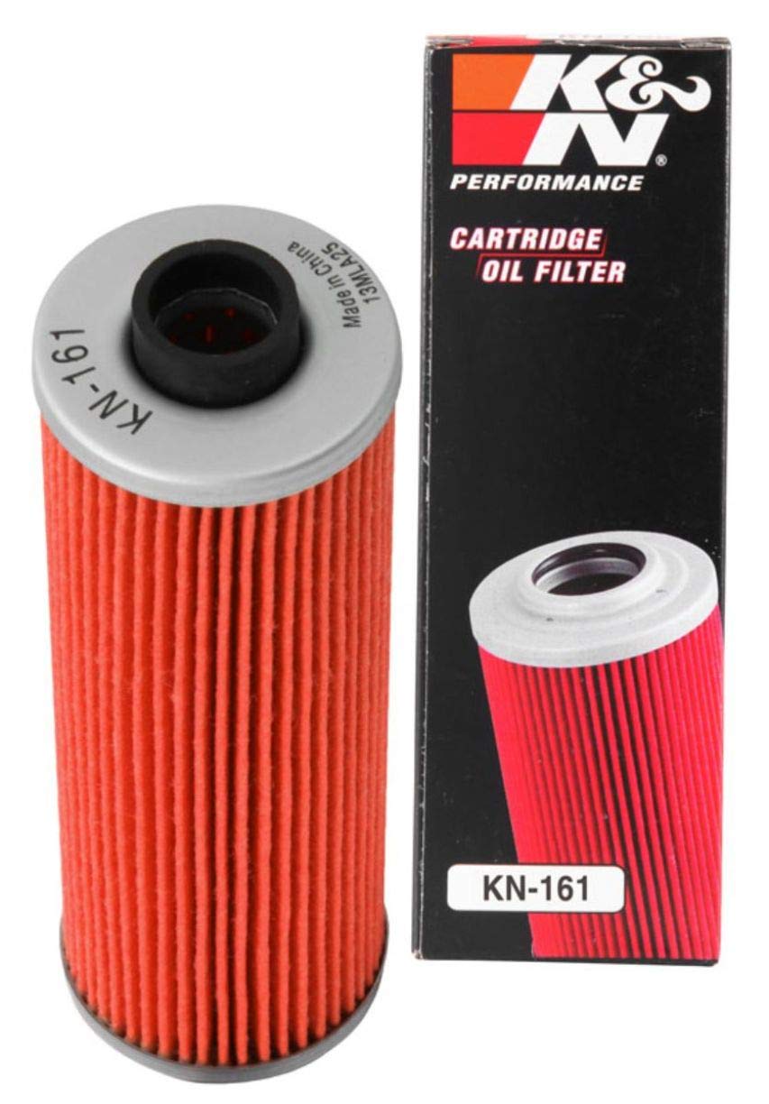 K&N Powersports Ölfilter - Kartusche 41x129mm kompatibel mit BMW (KN-161) von K&N