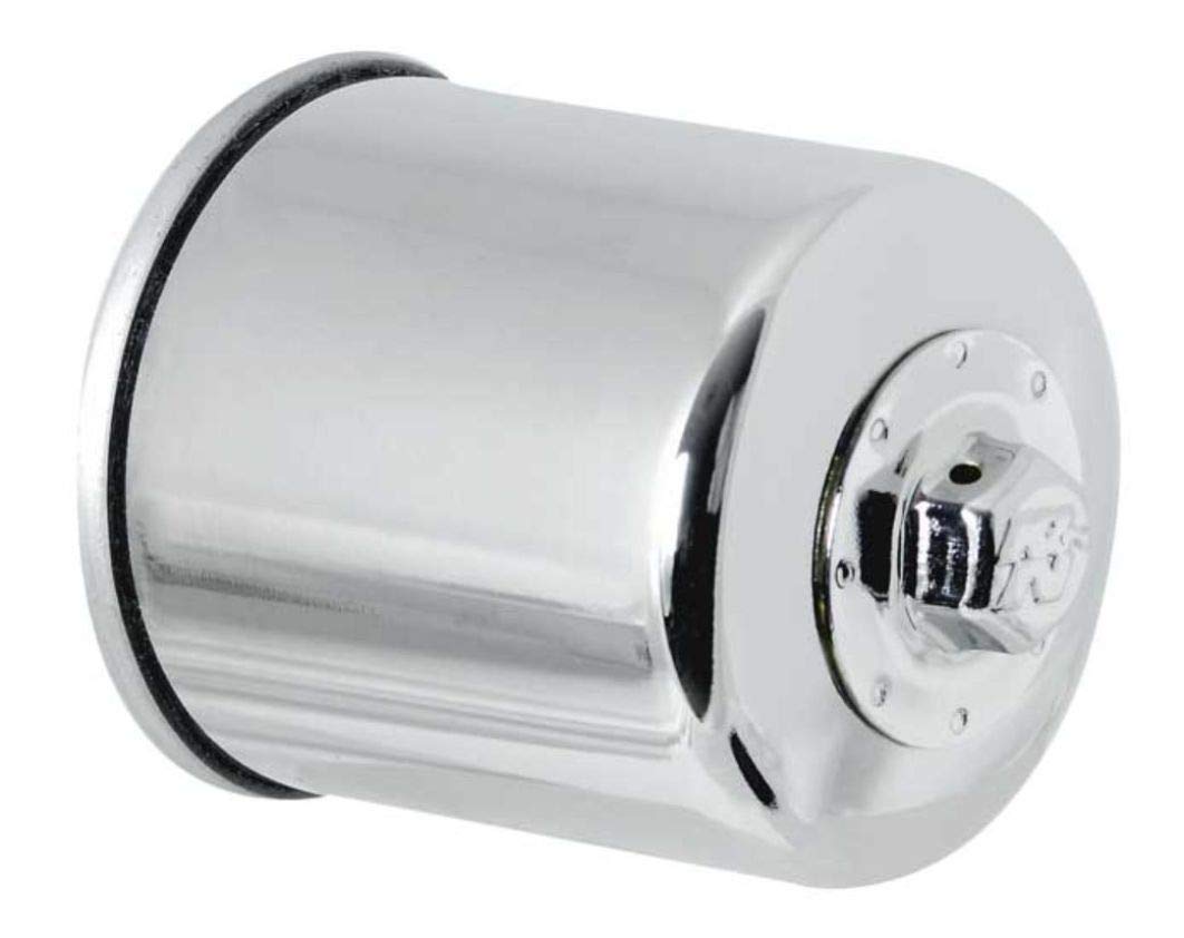 K&N Powersports Ölfilter - Patrone Chrome 66x83mm kompatibel mit Kawasaki, Yamaha, Honda, Polaris (KN-303C) Fitment Rot K&N Powersports Ölfilter - Patrone Chrome 66x83mm kompatibel mit Kawasaki, Yamaha, Honda, Polaris (KN-303C) Fitment Rot von K&N