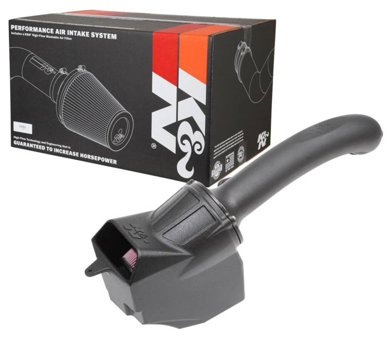K&N 【Kaltlufteinlasssystem】Hochstrom-Luftfilter, Leistung steigern & Abschleppen: kompatibel mit 2018-2023 Jeep Wrangler JL, 63-1580 von K&N