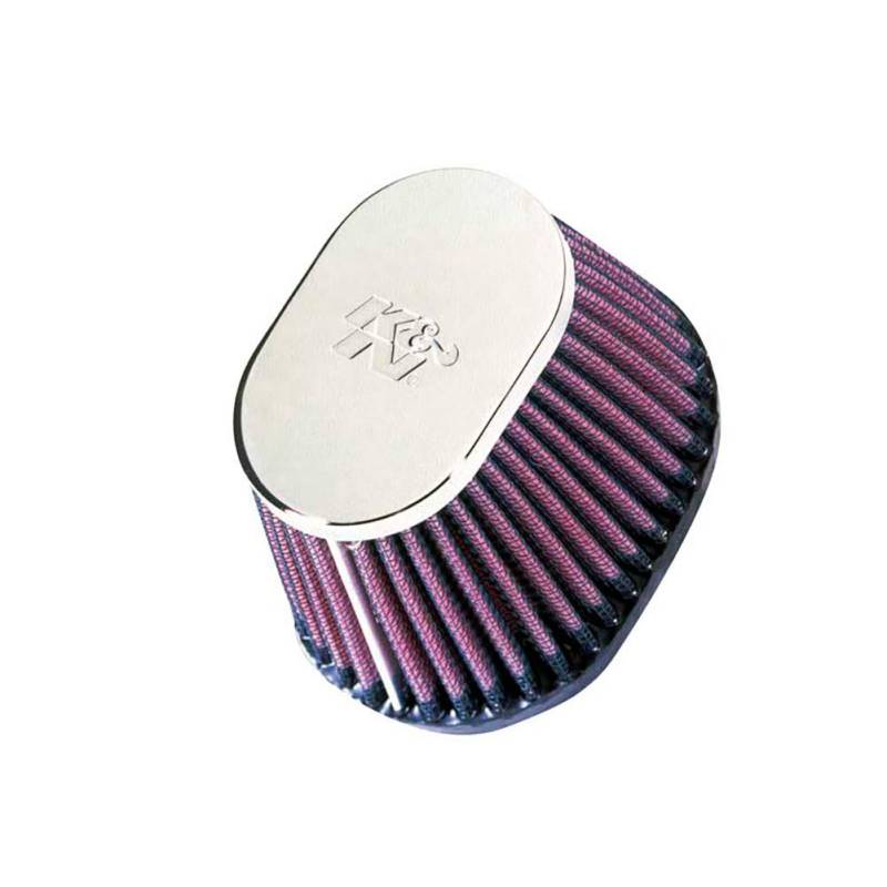 K&N RC-0984 KFZ und Motorrad Universal Chrom Filter Rot von K&N