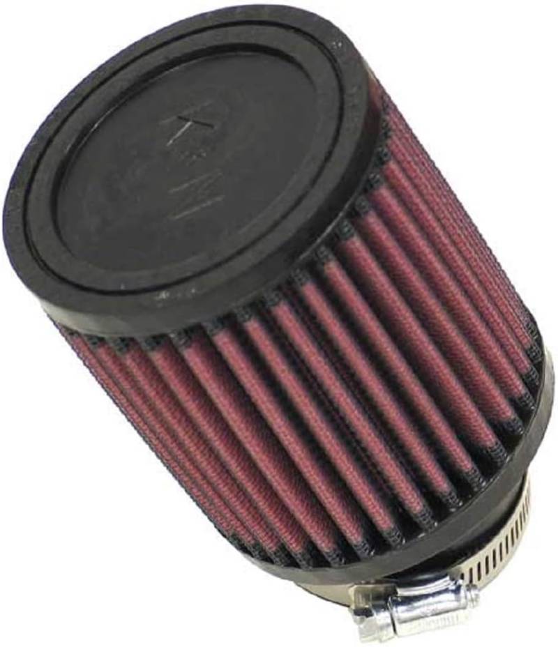 K&N RU-1700 KFZ und Motorrad Gummi Universalluftfilter Rot von K&N