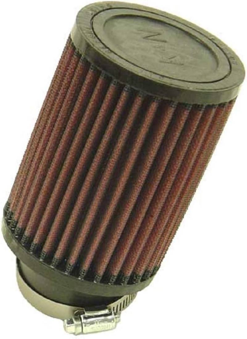 K&N RU-1710 KFZ und Motorrad Gummi Universalluftfilter, Rot von K&N
