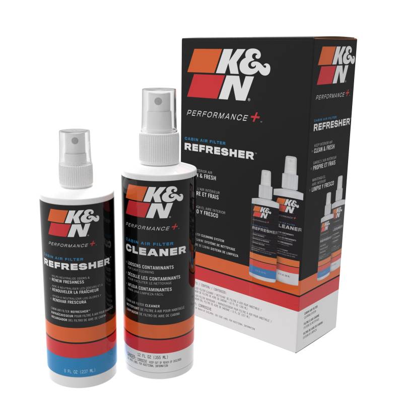 K&N Reinigungskit Innenraumluftfilter (99-6000) Weiß von K&N