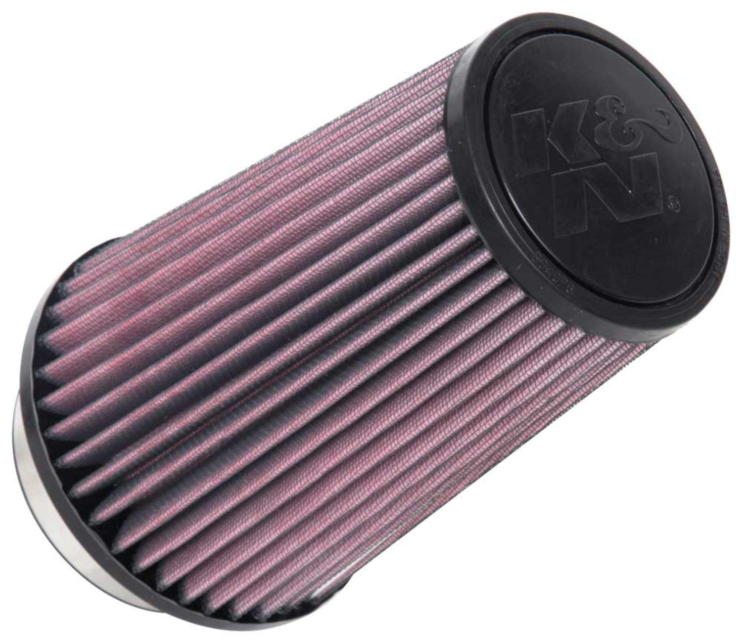 K&N Universal Konisch Filter 89mm Anschluss, 140mm Untendiameter, 102mm Obendiameter, 203mm Höhe (RU-1045) von K&N