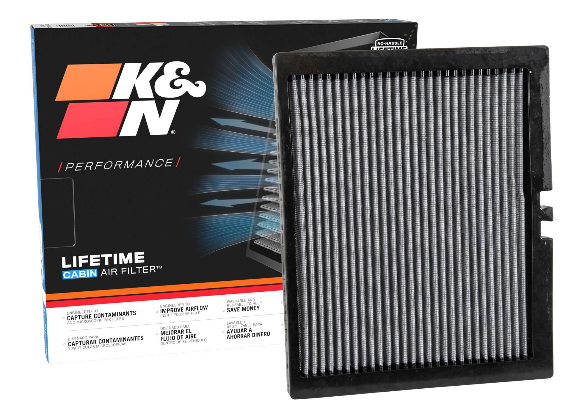 K&N VF2050 KFZ Innenraumluftfilter, Weiß K&N VF2050 KFZ Innenraumluftfilter, Weiß von K&N