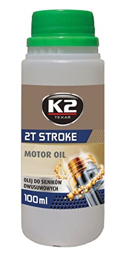 K2, 2 Takt Motor Ã–l, grün, zweitaktöl, nach folgenden Normen getestet: API:TC, JASO:FC, ISO:EGC, geeignet für Autos, Motorroller, Motorsägen 100ml von K2