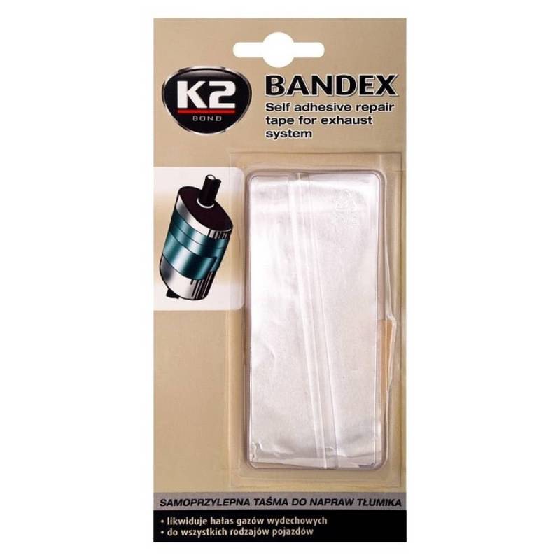 K2 Bandex - Auspuff Reparatur Bandage, Klebeband hitzebeständig von K2