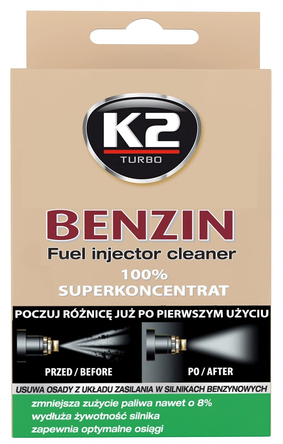 K2 Benzinzusatz Additiv Vergaserreiniger Einspritzdüse Reinigerer Benzin Zusatz von K2