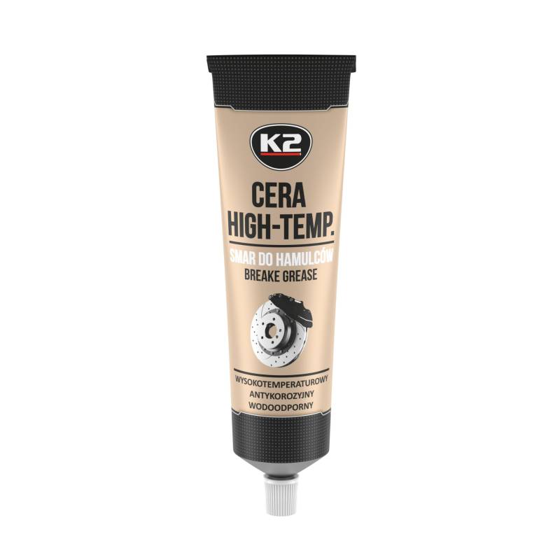K2 CERA HOCHTEMPERATUR. BREMSFETT Bremsen-Schmierpaste 100 ML von K2
