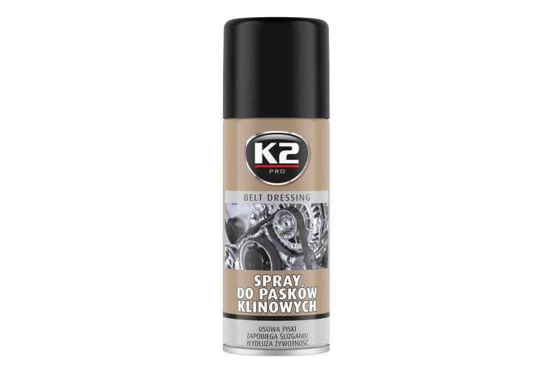 K2 Keilriemenspray, Geräusch + Quietschen Entfernung, Keilriemen Geräusch 400ml von K2