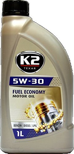K2 | Motoröl, 5W-30, halb synthetisch mit Nanotechnologie, für Diesel, Turbo Diesel, Benzin und LPG Motoren geeignet, 5W30, 5W-30 von K2