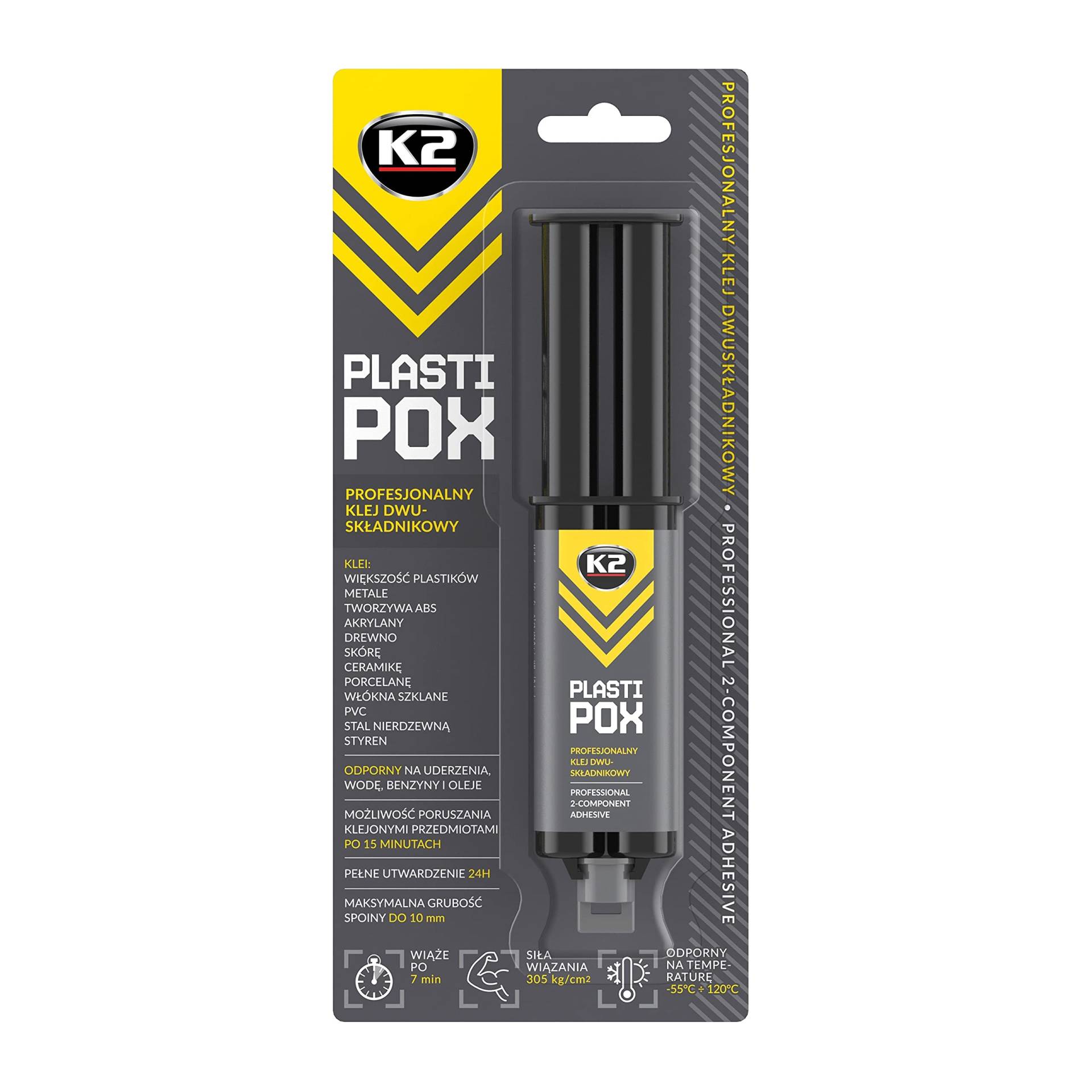 K2 PLASTIPOX 25G - Professional adhesive for plastics von K2