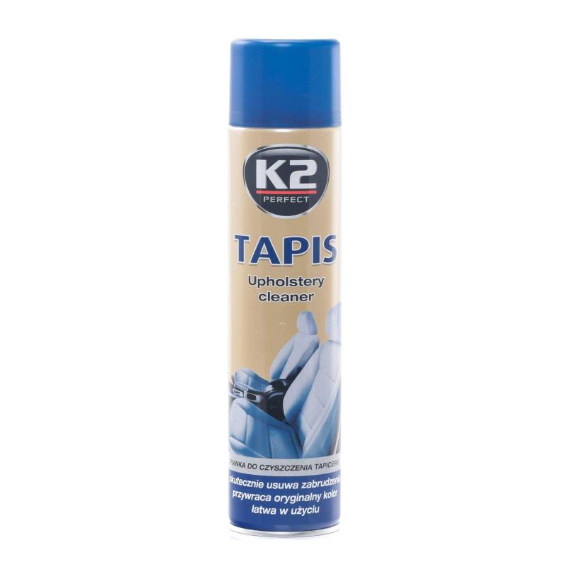 K2 Tapis – Reinigungsspray für Polster und Gewebe, sehr effektiv, Fleckenentferner, Sprühdose 600 ml von K2