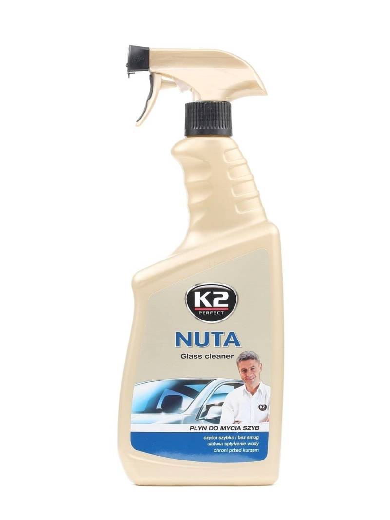 K2 Scheibenreiniger, entfernt Nikotin & Beschlag, Glassreiniger, Spray auch für Spiegel & Glas, toller Geruch Pumpspray 770ml von K2