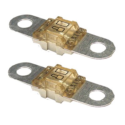2 x Leistungssicherung Midi Hochstrom weiss 80A 58V 2 x Leistungssicherung Midi Hochstrom weiss 80A 58V von K24-Flachstecksicherung Midi