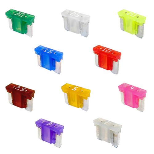 K24-Minisicherung LP: 10 x Flachstecksicherung LP 58V, Teck, Höhe ca. 8,7 mm, Breite ca. 10,9 mm, 2 A bis 30 A K24-Minisicherung LP: 10 x Flachstecksicherung LP 58V, Teck, Höhe ca. 8,7 mm, Breite ca. 10,9 mm, 2 A bis 30 A von K24-Minisicherung LP