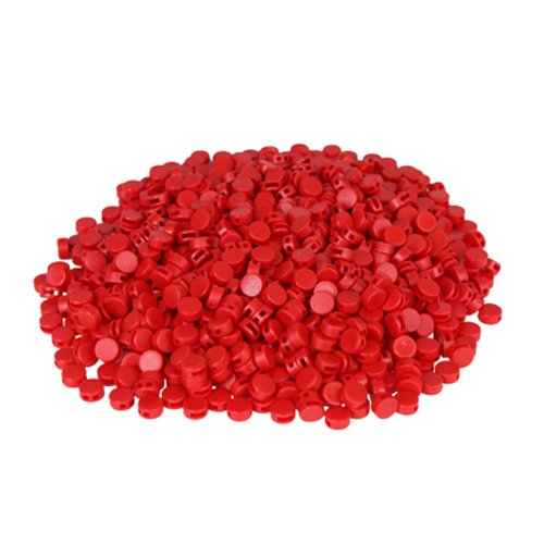 1000 St. Kunststoffplomben rot 8mm - Plomben 1000 St. Kunststoffplomben rot 8mm - Plomben von K24 - Plomben