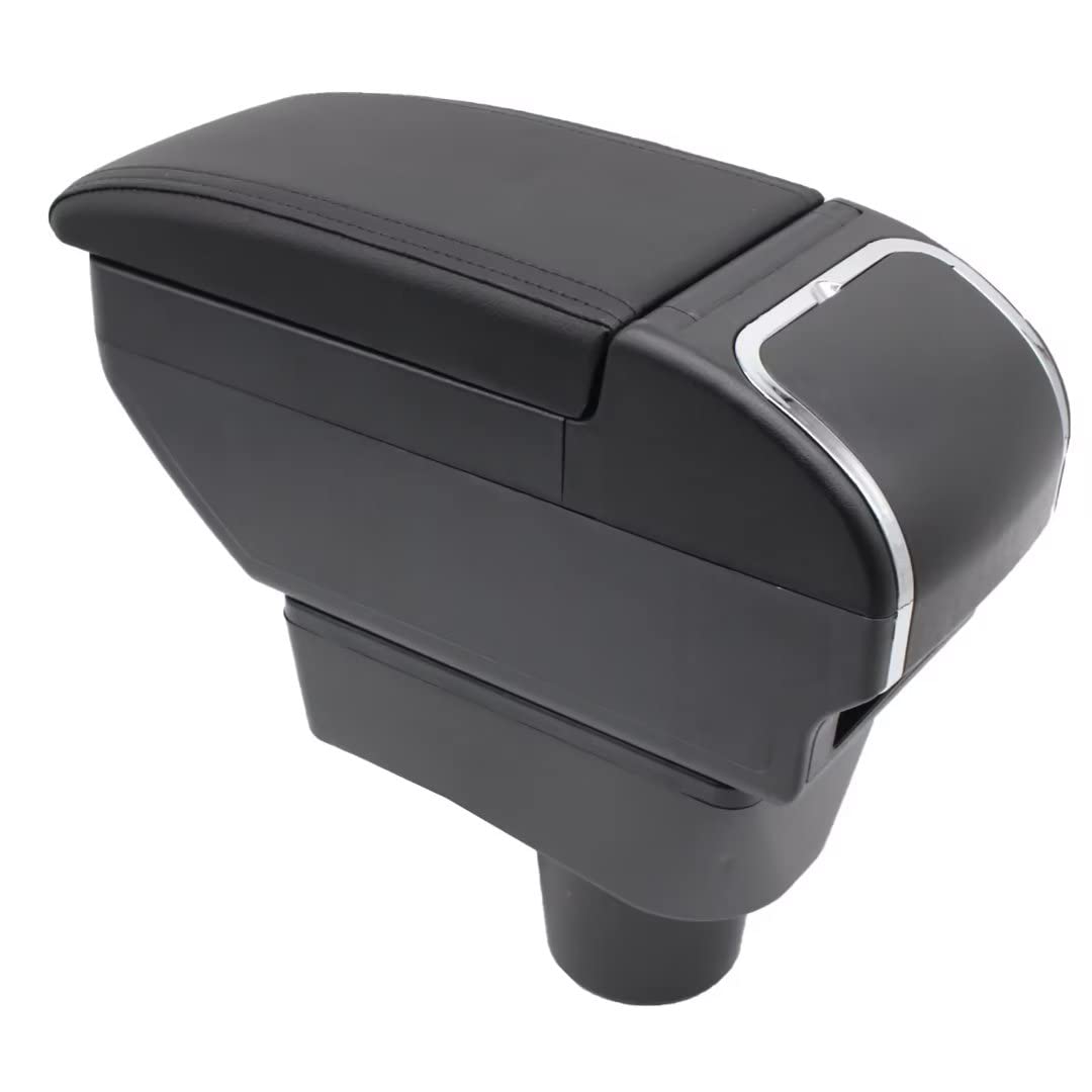 Doppelschicht Armlehne Box Für Mitsubishi Mirage Attraction Space Star 2014-2023 Mittelkonsole Aufbewahrungsbox mit Cup Halter Armlehne Zubehör Schwarz Doppelschicht Armlehne Box Für Mitsubishi Mirage Attraction Space Star 2014-2023 Mittelkonsole Aufbewahrungsbox mit Cup Halter Armlehne Zubehör Schwarz von KAERGK