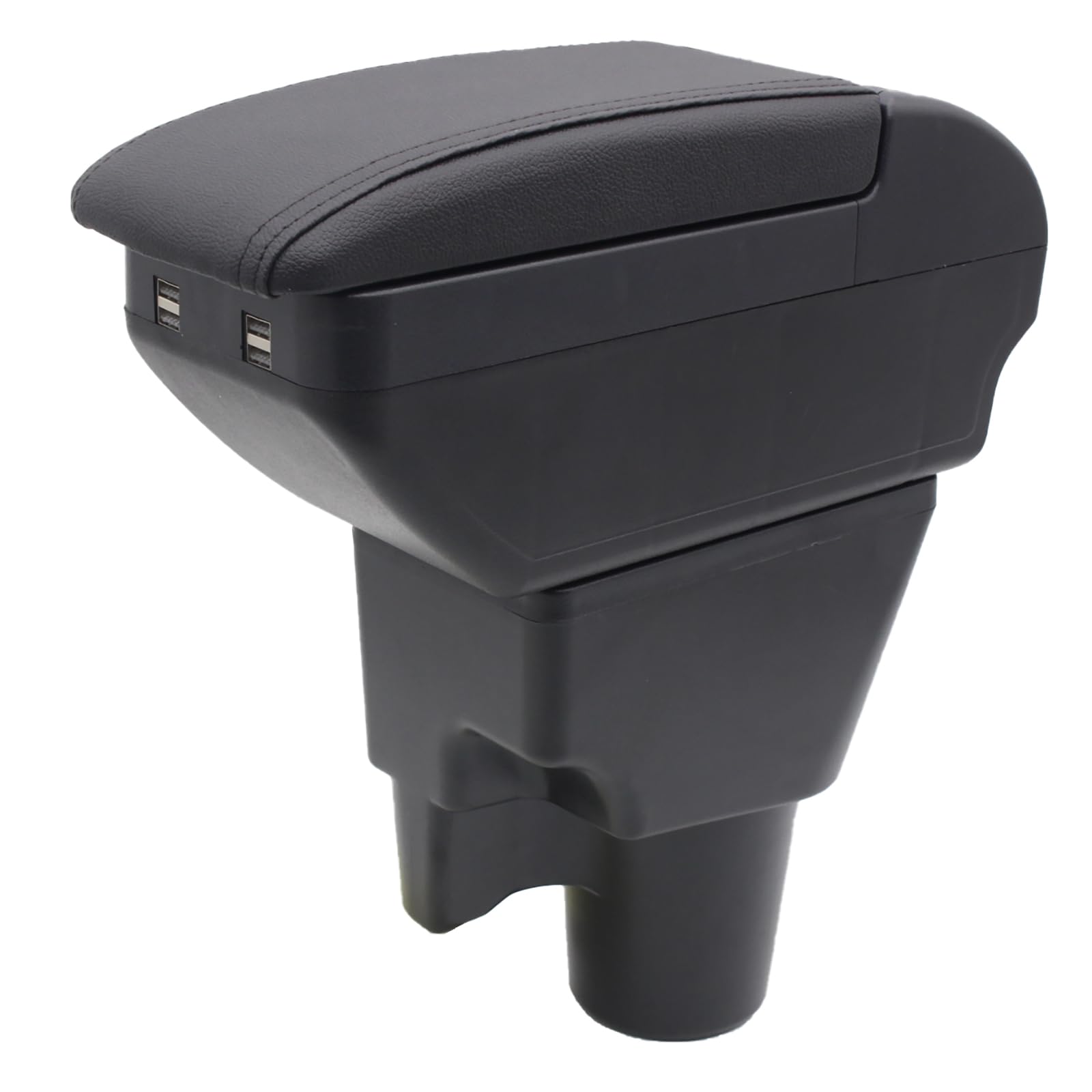 KAERGK Auto Armlehne für Kia Picanto 2006-2019 Doppelschicht Mittelkonsole Große Aufbewahrungsbox mit 4 USB-Ladeanschluss Becherhalter Zubehör Schwarz KAERGK Auto Armlehne für Kia Picanto 2006-2019 Doppelschicht Mittelkonsole Große Aufbewahrungsbox mit 4 USB-Ladeanschluss Becherhalter Zubehör Schwarz von KAERGK