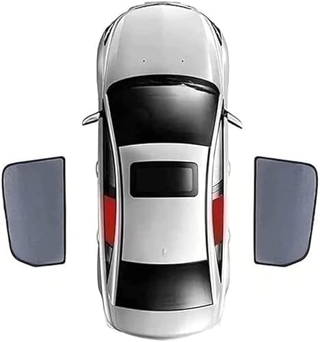 Auto-Sonnenschutz für Mitsubishi Outlander 5-Seats 2016-2021, Reduziert Wärme und Strahlung Fenster Verdunkelung Auto Zubehör für Reisen,B/2 Rear Windows von KAES