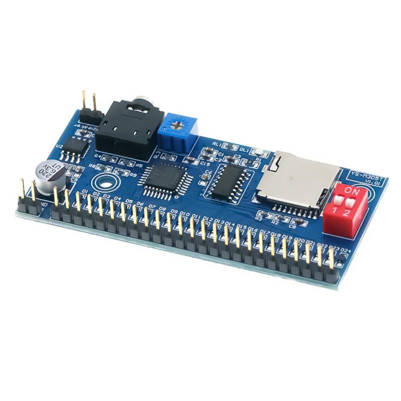 Multimodes MP3 Wiedergabemodul Einmal Spielen Einmal Als Microcontroller Für Verschiedene Projekte Einen Klaren Klang Anbietet von KAHDGSS