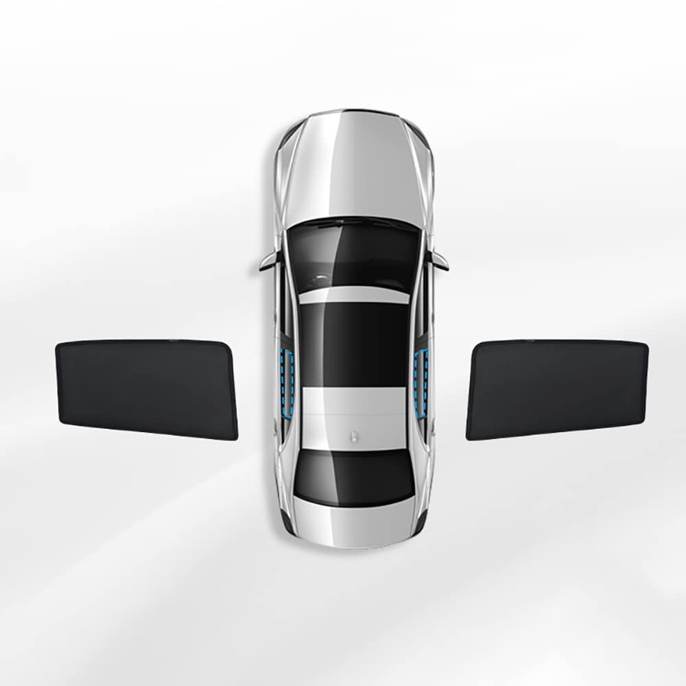 Auto Sonnenschutz für Mercedes-Benz EQB 2020-2023 Sonnenschutz UV-Schutz Mesh Visier Autozubehör,B von KAJAME