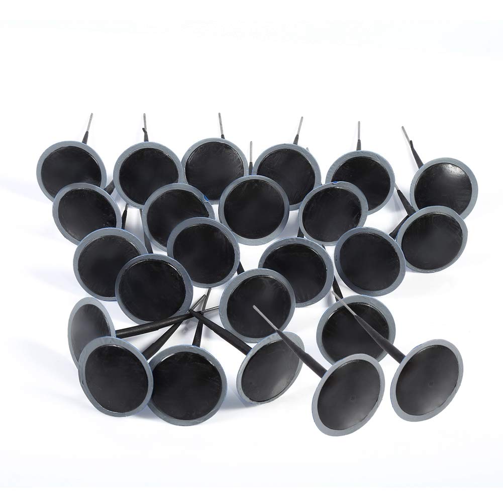 KAKAKE Reifen-Plug-Patch, verdrahtet, 5 mm, 24 Stück, Reifen-Pilz-Plug-Patch für LKW-Bus-Reifen für Motorradreifen KAKAKE Reifen-Plug-Patch, verdrahtet, 5 mm, 24 Stück, Reifen-Pilz-Plug-Patch für LKW-Bus-Reifen für Motorradreifen von KAKAKE