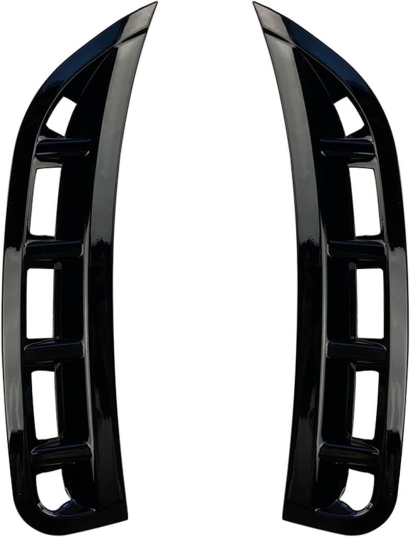 Auto Frontlippe Frontspoiler für Mercedes Benz W167 GLE 2020 2021 2022 2023 GLE350 GLE450 GLE580 GLE53 AMG,Front Stoßstange Splitter Canard Diffusor Fin Ersatz Zubehör,A-Glossy Black von KAMNIK