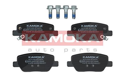 Kamoka Bremsbeläge hinten (Satz) [Hersteller-Nr. JQ101426] für Fiat von KAMOKA