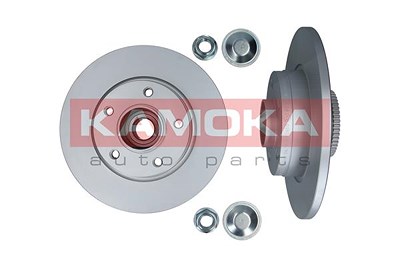 Kamoka Bremsscheibe Hinterachse Voll + Radlager [Hersteller-Nr. 1031039] für Nissan, Opel, Renault, Vauxhall von KAMOKA