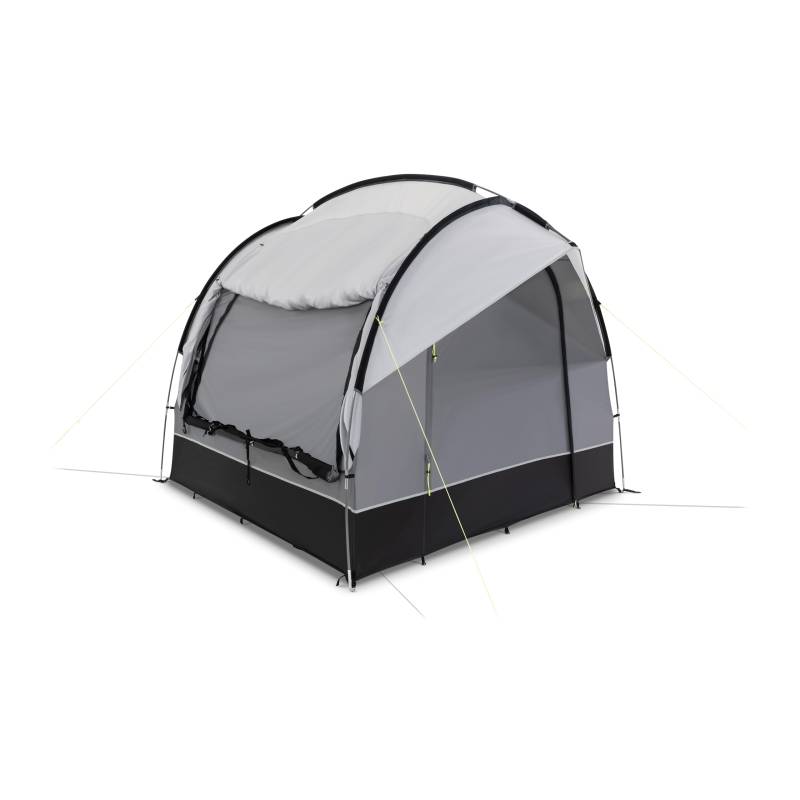 KAMPA Busvorzelt - Drängler - Zeltzubehör - Camping Zubehör - Mit Gestänge versehenes Vorzelt - Nebel - 2,4m breit von KAMPA