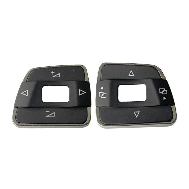 Auto Lenkrad Knopf Schalter Für VW Passat B7 Sharan 2011-2015 Multifunktionale Lenkrad Schalter Taste Abdeckung Kappe Trim 5C0959537A von KAMPYTZX