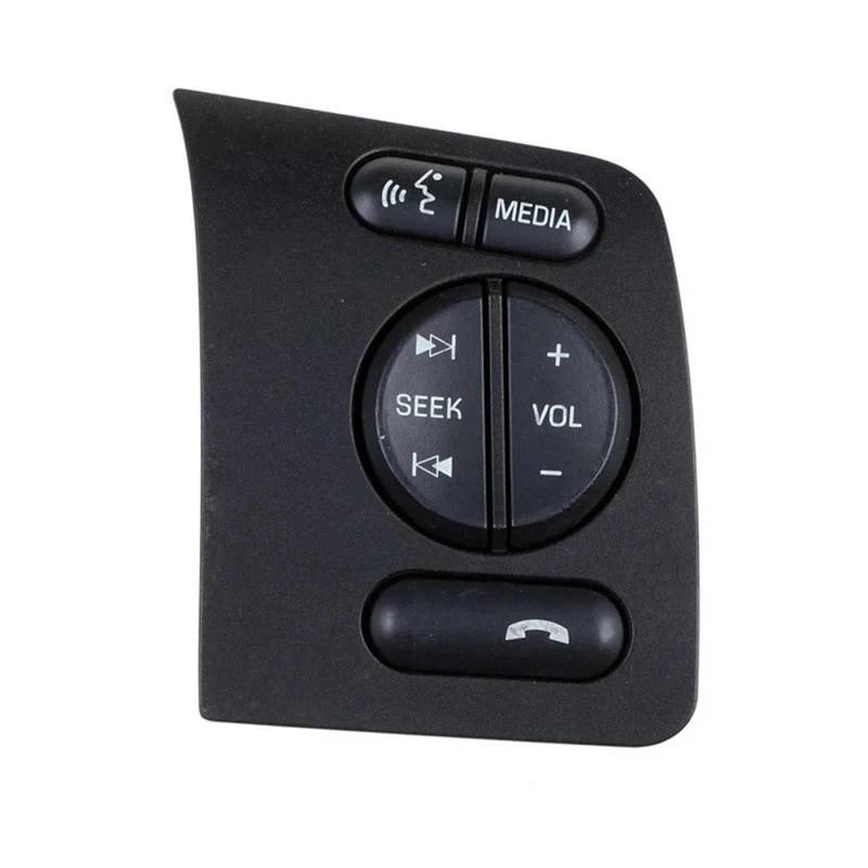 KAMPYTZX Auto Lenkrad Knopf Schalter Für Ford F-250 2011-2016 Autozubehör 1 PCS BC3T-9E740-BAW BC3T9E740BAW Lenkrad Links Switch Control Schwarz von KAMPYTZX