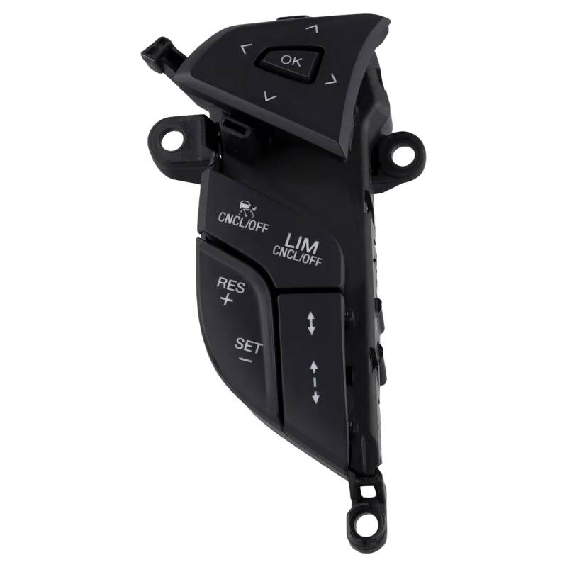 KAMPYTZX Auto Lenkrad Knopf Schalter Für Ford Fusion 2013-2018 Auto Lenkrad Tempomat Taste Montage Multifunktions Schalter DG9T-9E740GFW von KAMPYTZX