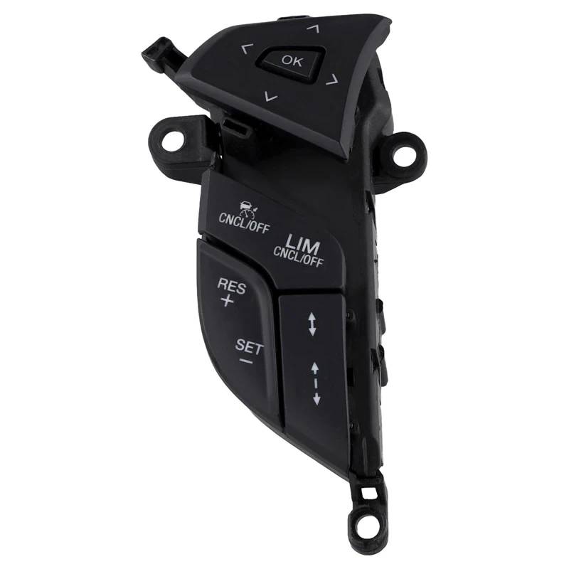 KAMPYTZX Auto Lenkrad Knopf Schalter Für Ford Fusion 2013-2018 Auto Lenkrad Tempomat Taste Montage Multifunktions Schalter DG9T-9E740GFW von KAMPYTZX
