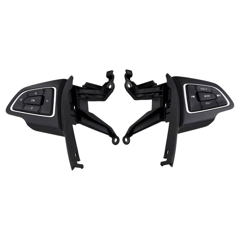 KAMPYTZX Auto Lenkrad Knopf Schalter Für Ford Kuga 17-20 Focus 15-19 Auto Lenkrad Lautstärkeregelung Multifunktionstaste GJ5T-14K147BA GJ5T-14K147AA von KAMPYTZX